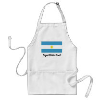Argentina flag chef apron