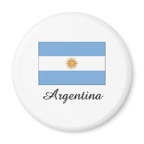Argentina Flag Design Magnet