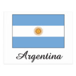 Argentina Flag Design Postcards