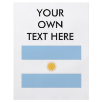 Argentina Flag Personalized Flyer