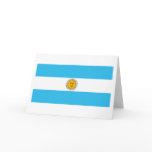Argentina Flag Greeting Card