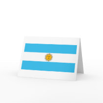 Argentina Flag Greeting Card