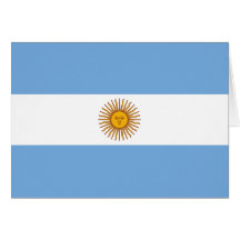 Argentina Flag Greeting Cards