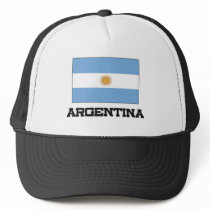 Argentina Flag Mesh Hats