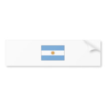 Argentina FLAG International Bumper Sticker