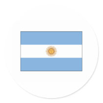 Argentina FLAG International Sticker