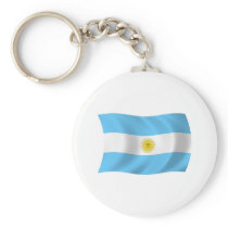 Argentina Flag Keychain