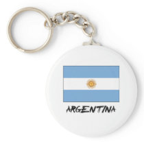 Argentina Flag Key Chain