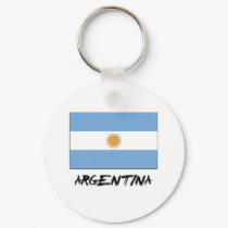 Argentina Flag keychains by flagshirt Argentina Flag keychains