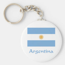 Argentina Flag Keychain