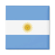 Argentina Flag Magnet by FlagAndMap Argentina Flag Magnet