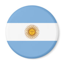 Argentina Flag Refrigerator Magnet
