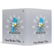 Argentina Flag Map 2.0 Binder