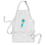 Argentina flag map aprons