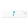 Argentina Flag Map full size Bumper Sticker