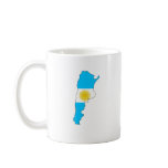 Argentina Flag Map full size Mug