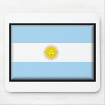 Argentina Flag Mouse Pads