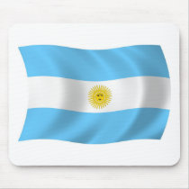 Argentina Flag Mousepad