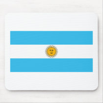 Argentina Flag Mousepad