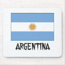 Argentina Flag Mouse Mats