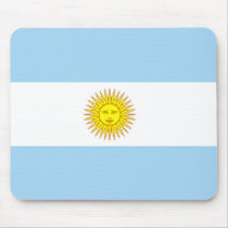 Argentina Flag Mousepad