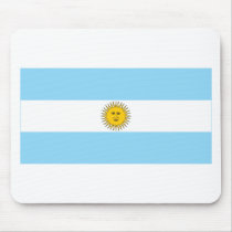 Argentina Flag Mouse Pads