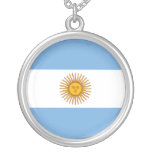 Argentina Flag Necklace