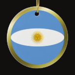Argentina Flag Ornament by FlagAndMap Argentina Flag Ornament