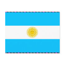 Argentina Flag postcards