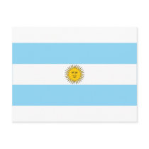 Argentina Flag Post Card