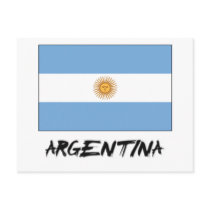 Argentina Flag Post Cards
