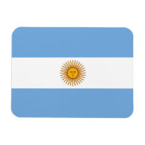 Argentina Flag Premium Magnet