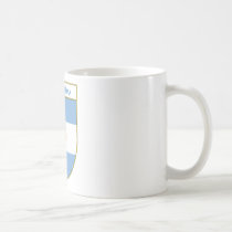 Argentina Flag Shield mugs