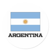 Argentina Flag stickers