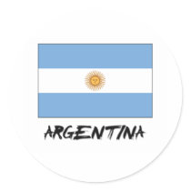 Argentina Flag stickers