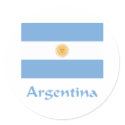 Argentina Flag stickers by NameGame Argentina Flag stickers