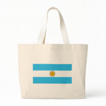 Argentina Flag Tote Bag