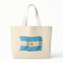 Argentina Flag Tote Bag