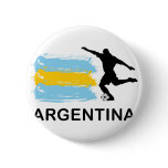Argentina Football Buttons
