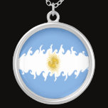 Argentina Gnarly Flag necklaces by Flagnostic Argentina Gnarly Flag necklaces