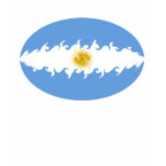 Argentina Gnarly Flag T-Shirt