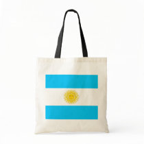Argentina High quality Flag Tote Bags