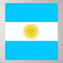Argentina High quality Flag Posters