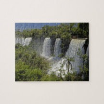 Argentina, Iguacu Falls in sun. Puzzles