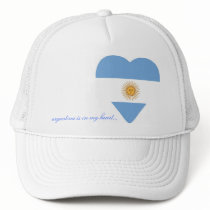 argentina is in my heart hats by GeoKip argentina is in my heart hats