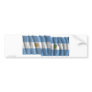 Argentina & La Pampa waving flags Bumper Stickers