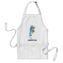 Argentina Map aprons by teyes143 Argentina Map aprons