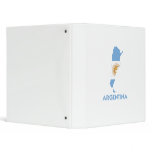 ARGENTINA MAP 3 RING BINDER