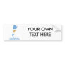 ARGENTINA MAP BUMPER STICKER