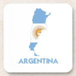 ARGENTINA MAP DRINK COASTERS